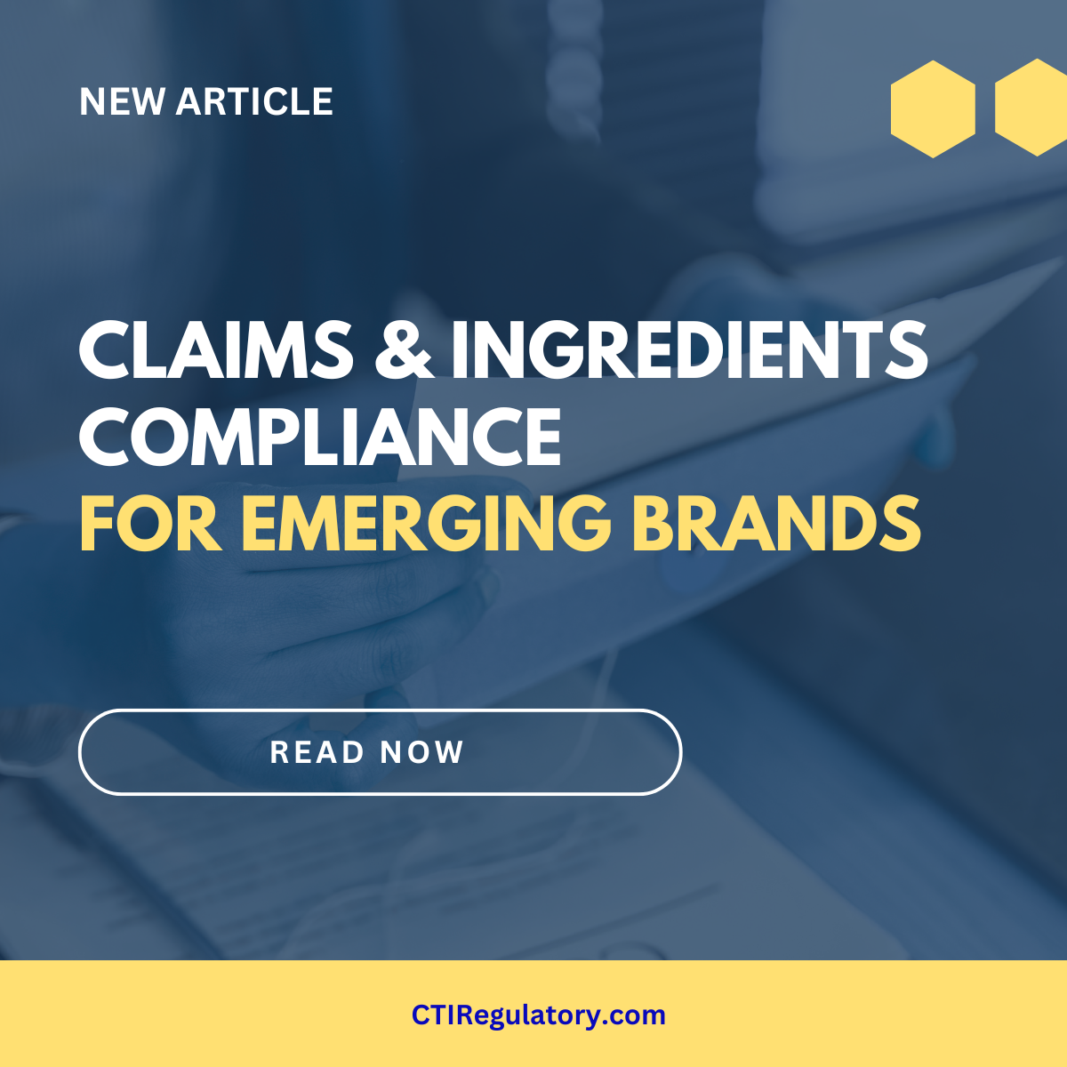Claims & Ingredients Compliance for Emerging Brands