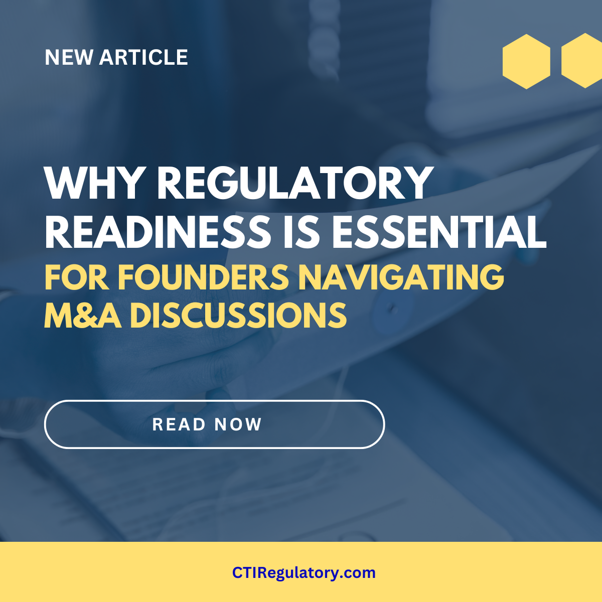 Why Regulatory Readiness is Essential for Founders Navigating M&A Conversations