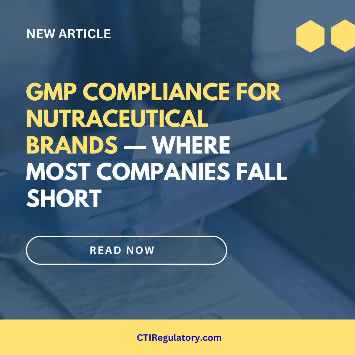 GMP Compliance for Nutraceutical Brands: Where Most Companies Fall Short